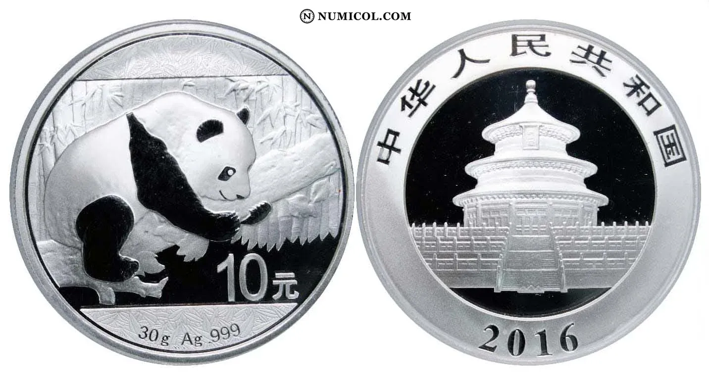 10 Yuan Panda 2016