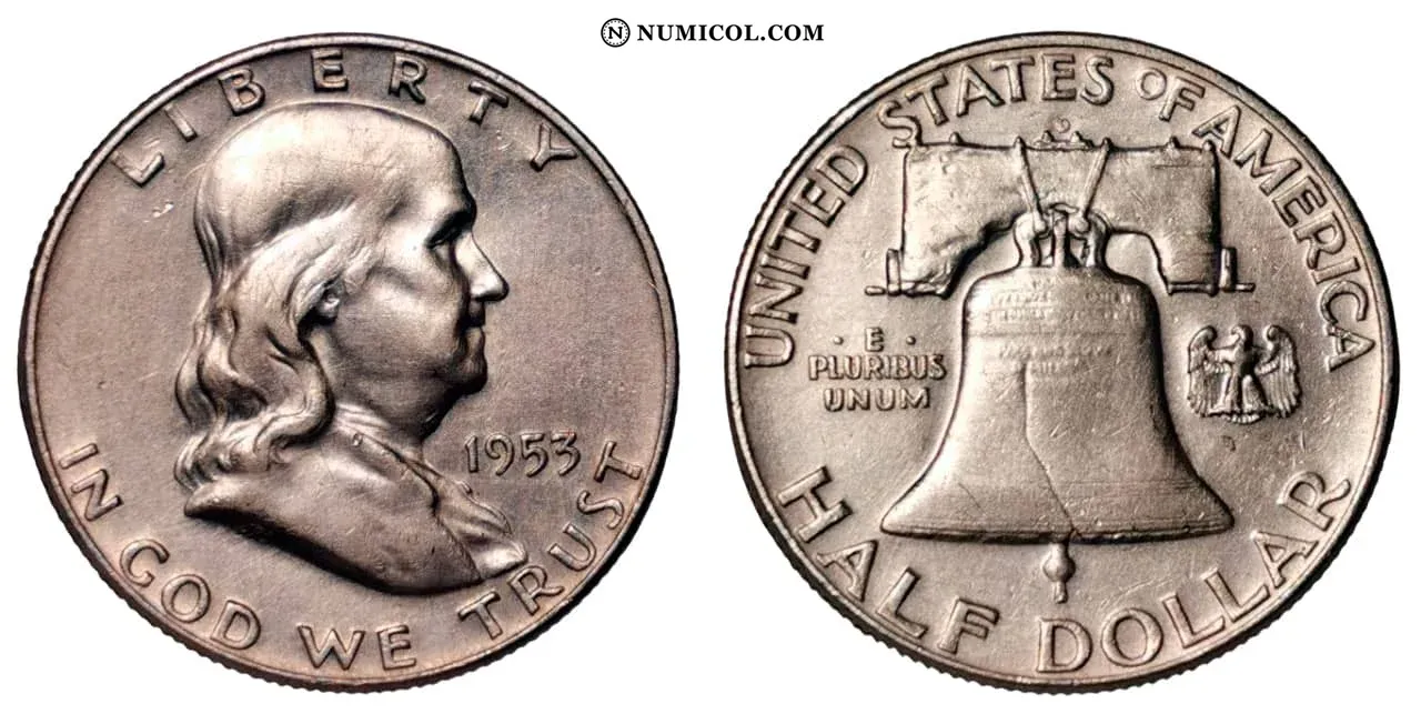 ½ Dólar "Franklin Medio Dólar"