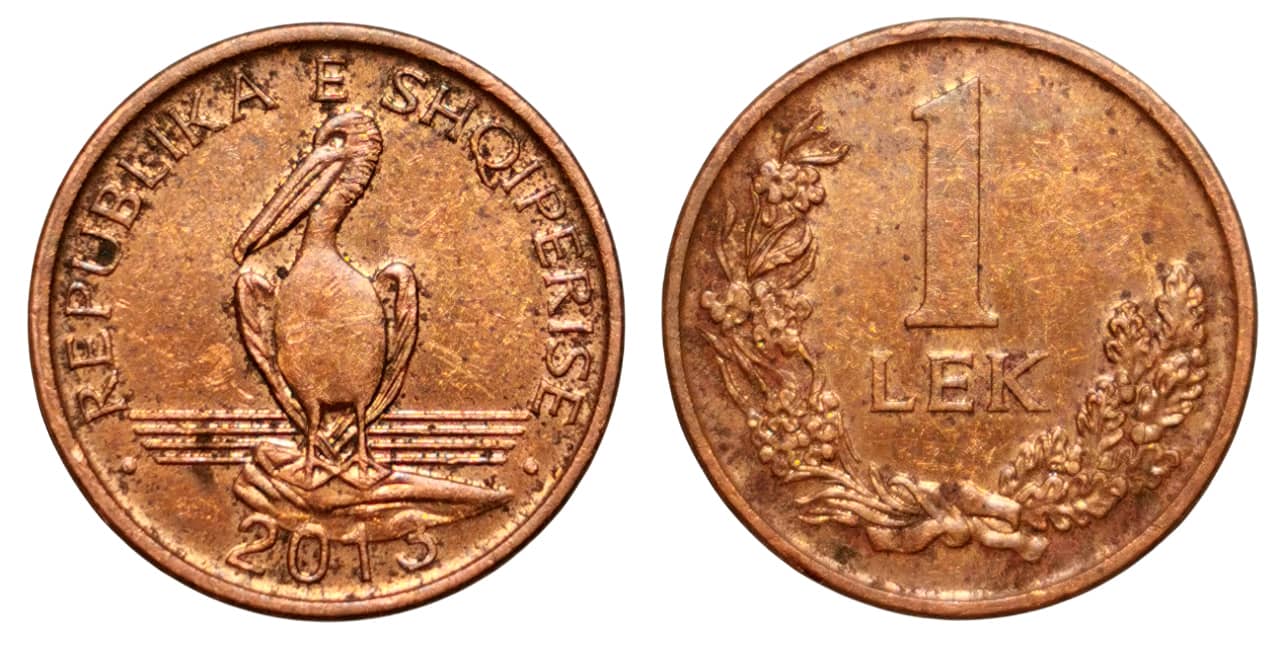 Moneda 1 Lek (Magnetic)