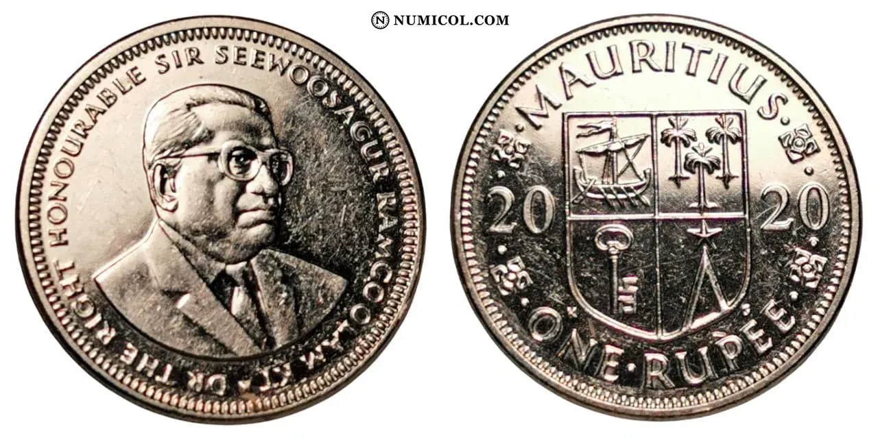 Moneda 1 Rupee