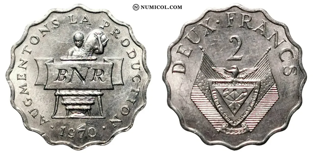 Moneda 2 Francos (F.A.O.)