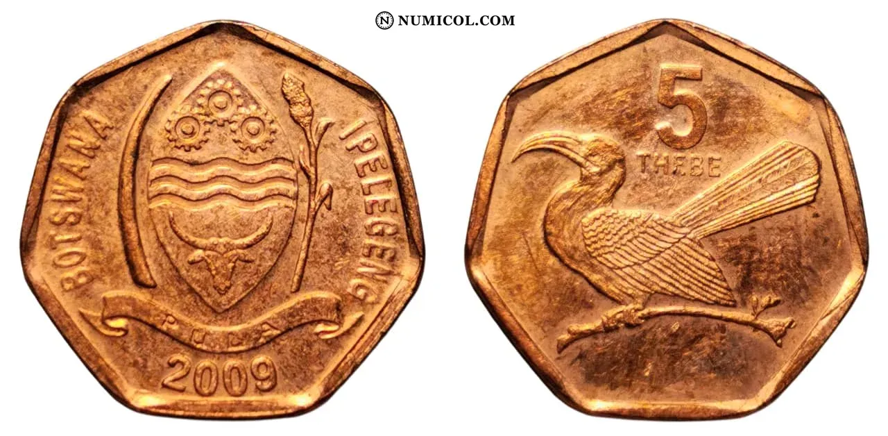 Moneda 5 Thebe