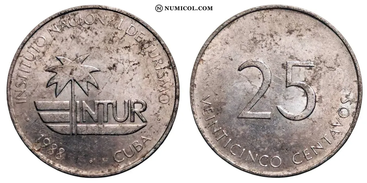 Moneda 25 Centavos (INTUR)