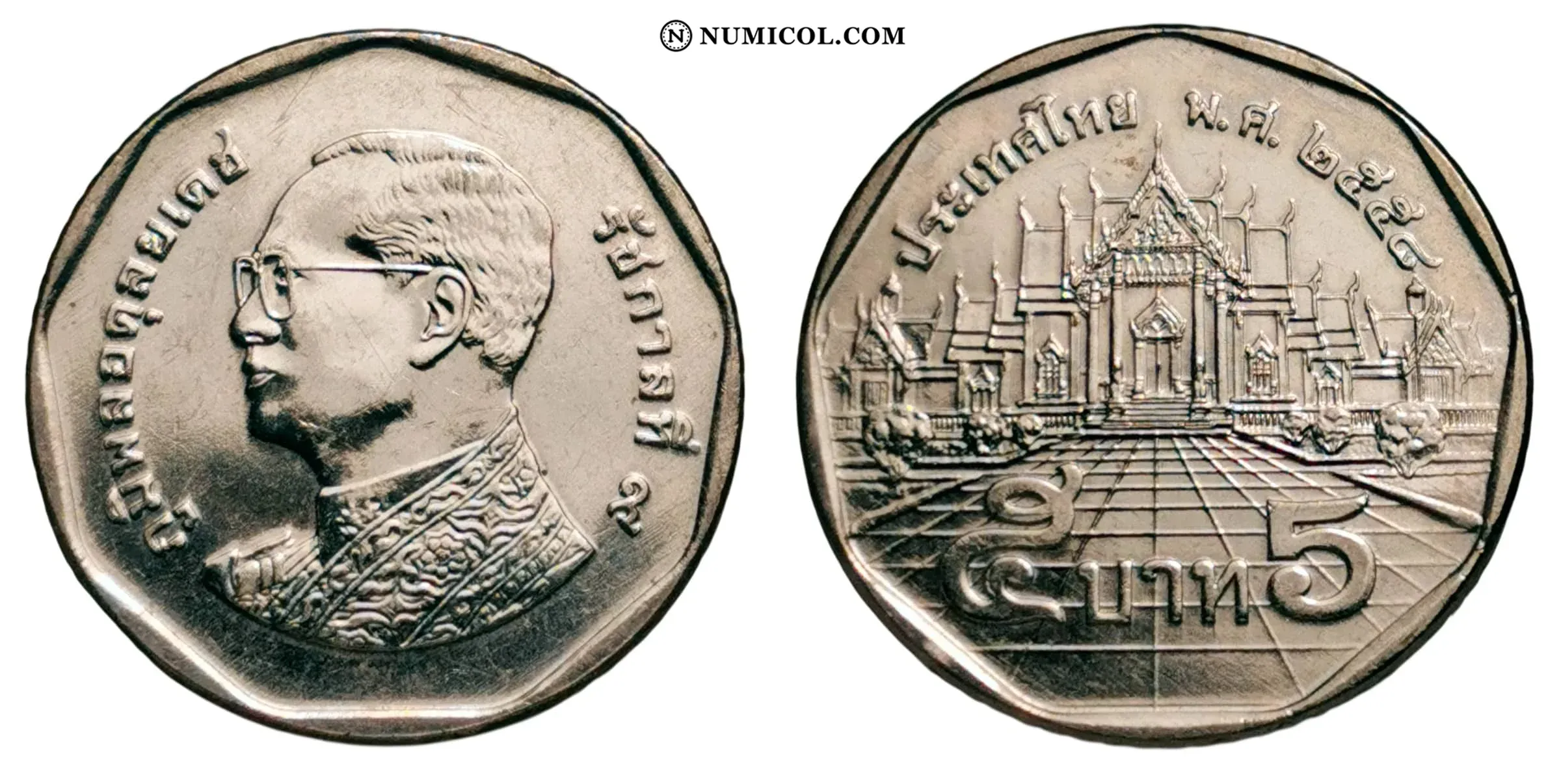 5 Baht - Rama IX (light type)